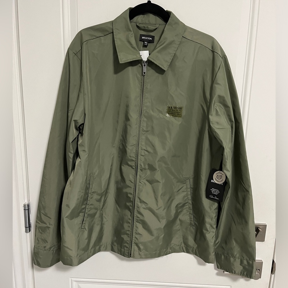 NWT - Brixton Men’s Utopia Vintage Nylon Jacket - Size XL